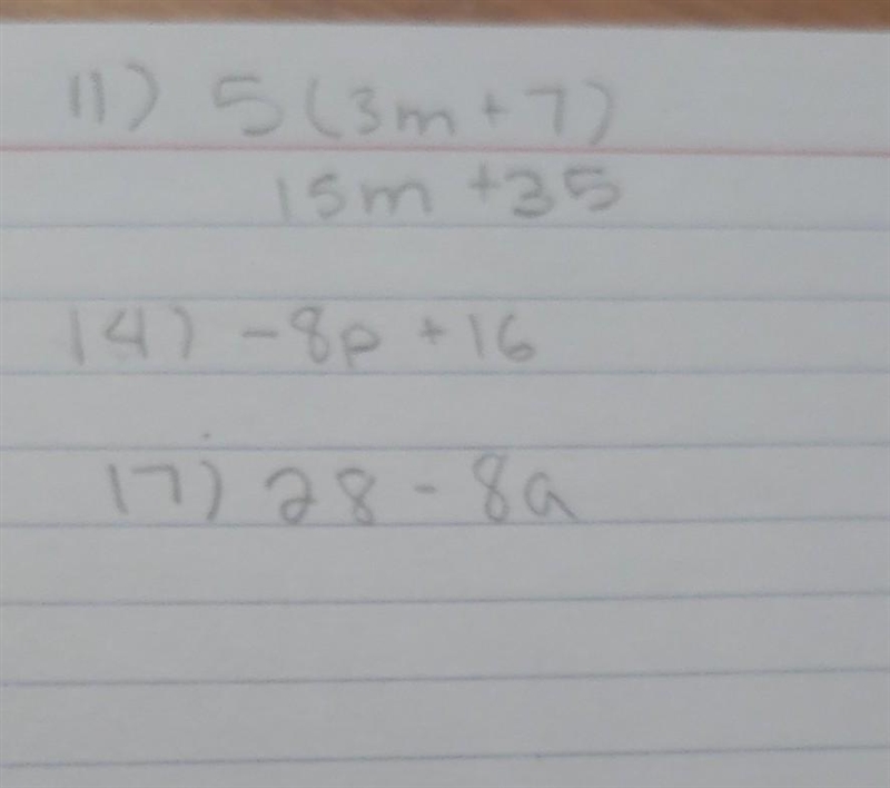 Simplify by using the distributive property: ​-example-1