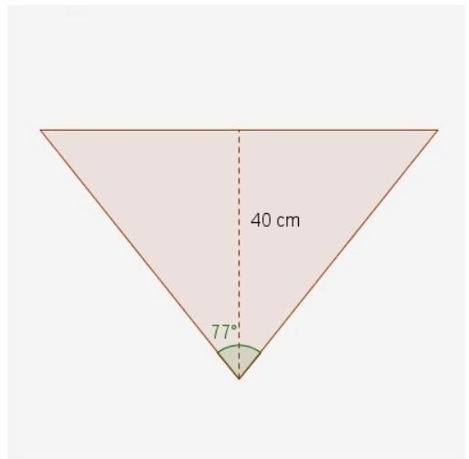 Austin keeps a right conical basin for the birds in his garden as represented in the-example-1