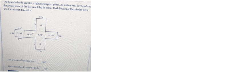 The figure below is a net for a rectangular prism. Side a = 79 centimeters, side b-example-1