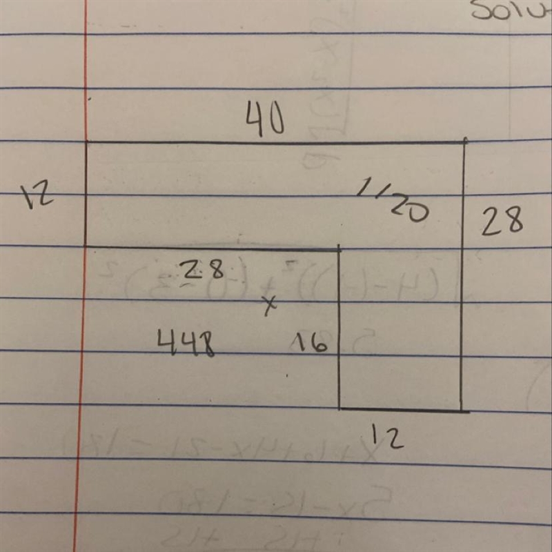 What is the area of this shape? Explain why?-example-1