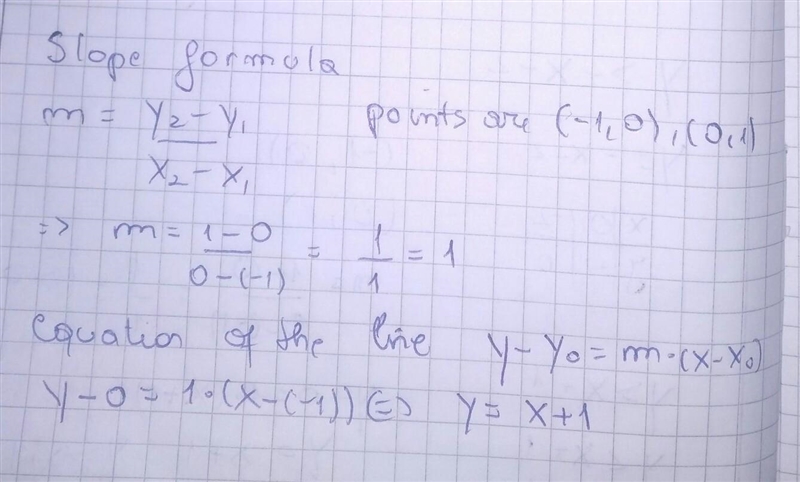 On a coordinate plane, 2 dashed straight lines are shown. The first line has a positive-example-2