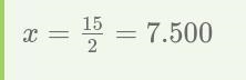 -10+x/1.5=-5 solve for x-example-1