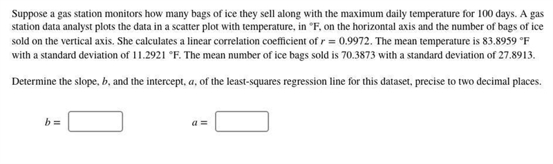 Suppose A gas station monitors how many bags of ice they sell along with the maximum-example-1