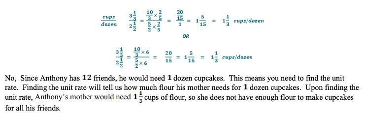 For Anthony’s birthday his mother is making cupcakes for his 12 friends as daycare-example-1