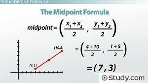 The endpoints of line AB are A(−9,−1) and B(−3,7). Find the coordinates of the midpoint-example-1