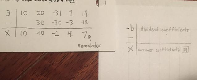 Divide \frac{\left(10x^4+20x^3-31x^2+x+19\right)}{\left(x+3\right)} (x+3) (10x 4 +20x-example-1