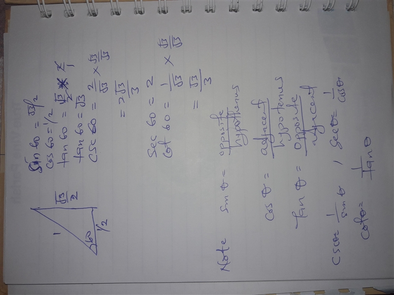 Special right triangles-example-2