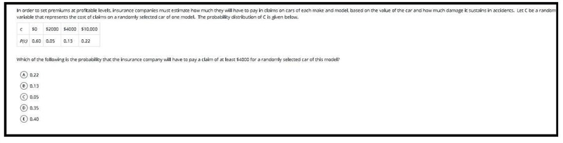 In order to set premiums at profitable levels, insurance companies must estimate how-example-1