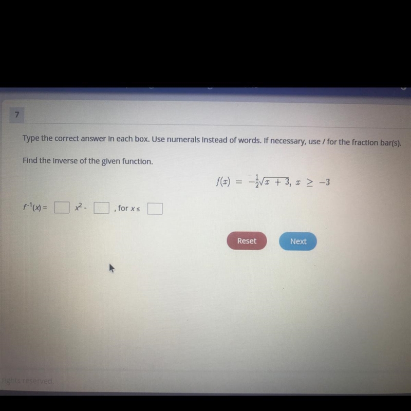 Type the correct answer in each box. Use numerals instead of words. If necessary, use-example-1