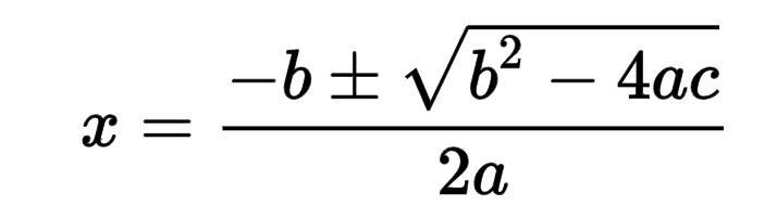 Is there anyone here that knows how to solve quadratic equations using the quadratic-example-1