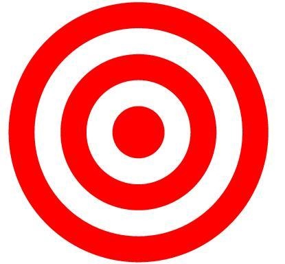 The five circles making up this archery target have diameters of length $2,4,6,8,$ and-example-1