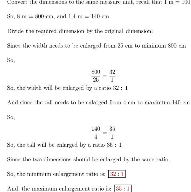 A banner needs to be enlarged from its original format. The dimensions of the original-example-1