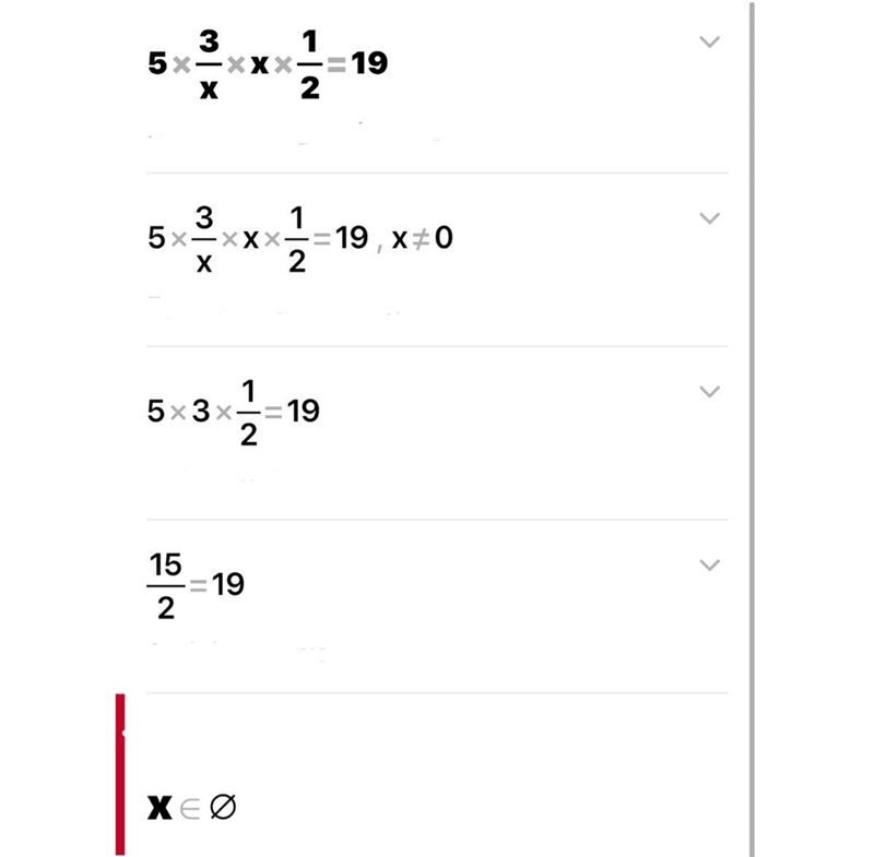 Find the two missing numbers shown with an "*" in the equation. 5 3/* × * 1/2 = 19 ^^both-example-1