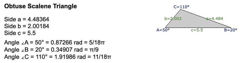 The angles of a triangle are in the ratio 11 : 5 : 2. The side opposite the largest-example-1