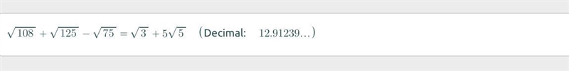 Simplify √108+√125-√75​-example-1