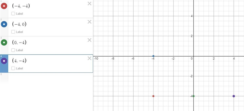 Which point would map onto untalented after reflection across the line Y = -X-example-1