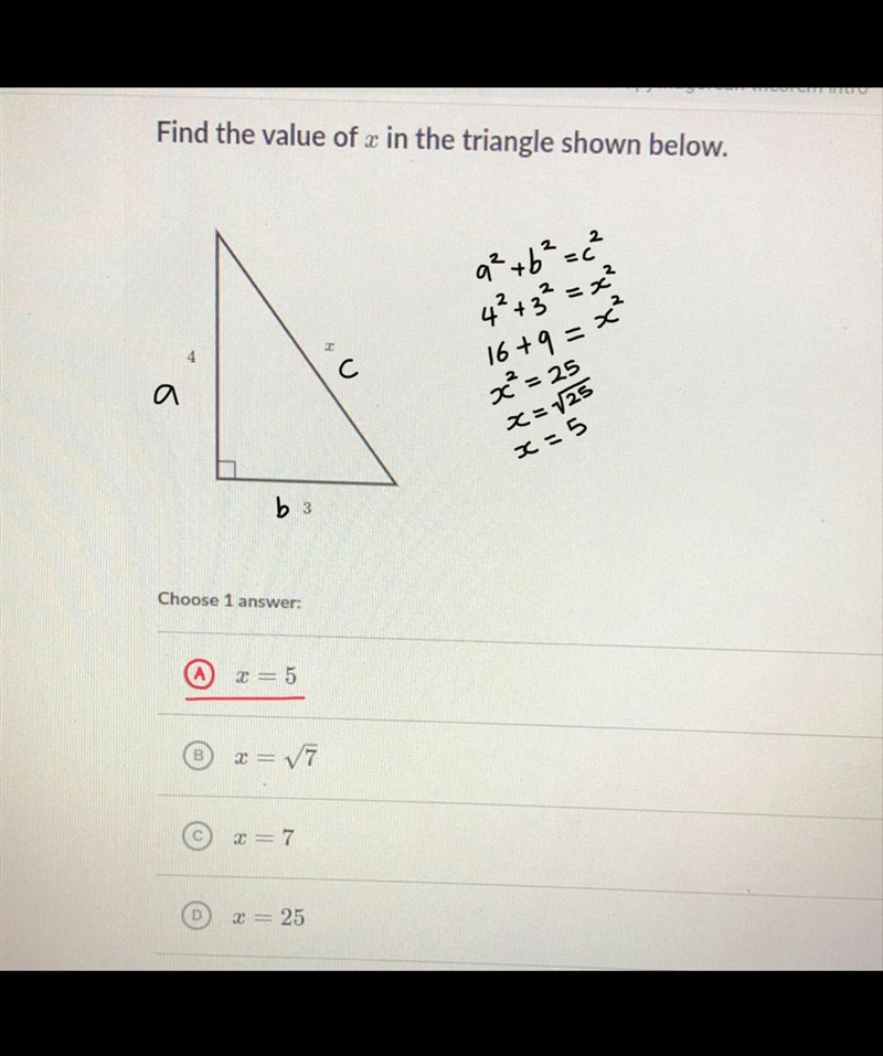 What is the value of the triangle?-example-1