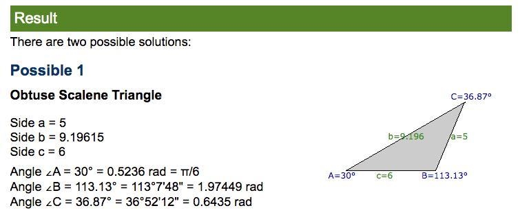 Your given side ab with a length of 6 centimeters and side bc with a length of 5 centimeters-example-1