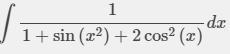 ∫1/(1+sinx^2 +2cos^2x)-example-1