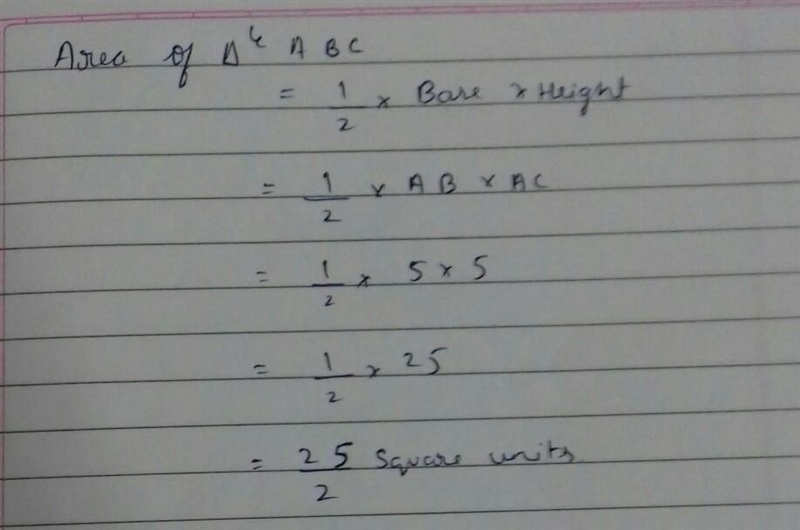 prove that the points (2,-2),(-2,1) and (5,2) are the vertices of a right angled triangle-example-2