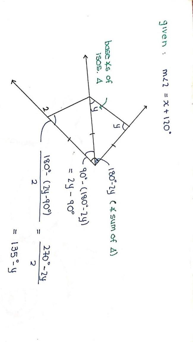 Find the value of x. m<2 = x + 120 ​-example-1