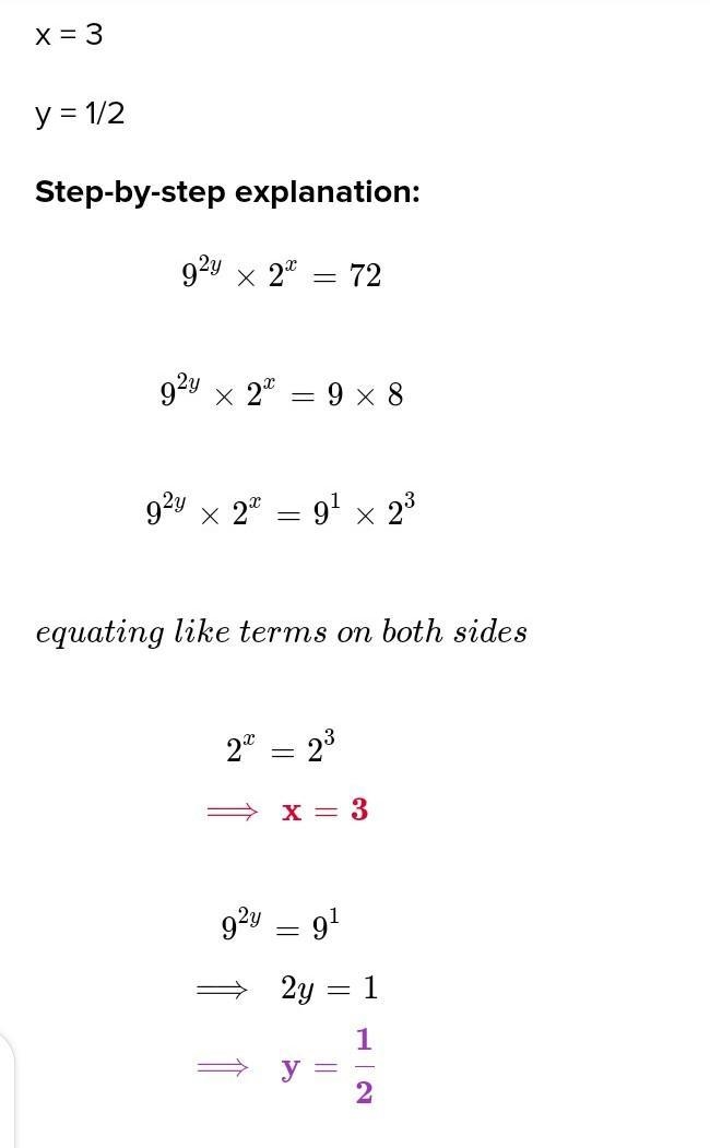 Solve for x and y.... plzzzz​-example-1