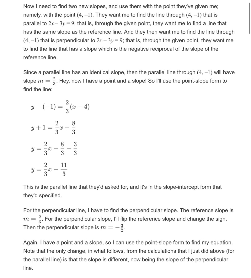 Which choice is the equation of a line that is parallel to the line 2x + 3y = 9?-example-2