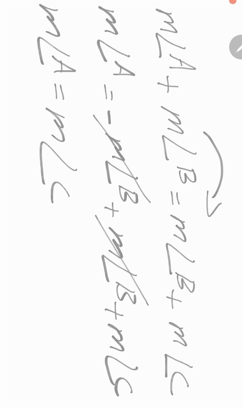 Given: m∠A + m∠B = m∠B + m∠C Prove: m∠C = m∠A-example-1