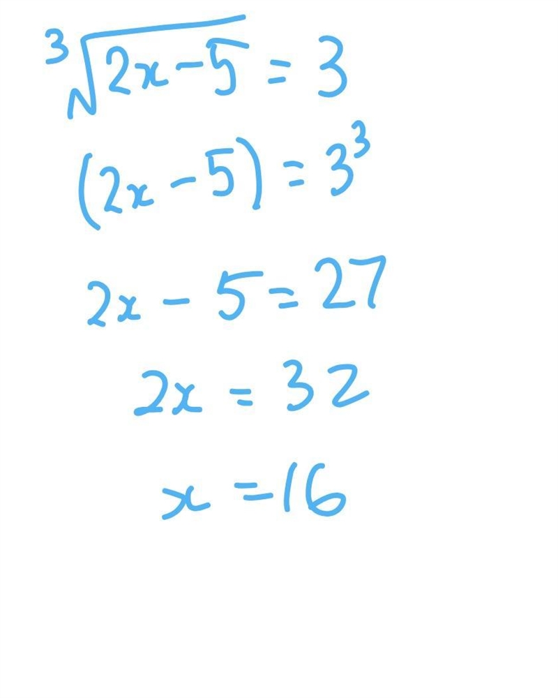 Which of the following is the solution to the equation shown? A) 7 B) 11 C) 16 D) 3-example-1