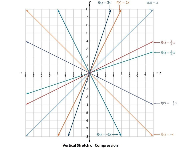 What are transformation possible to change f(x) to g(x) on graph linear equation-example-1