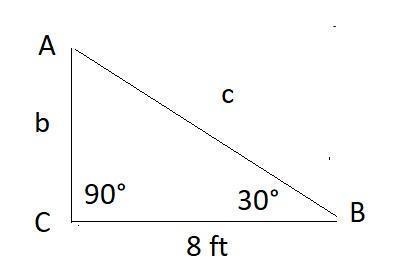 Which equation can be used to solve for b? Triangle A B C is shown. Angle A C B is-example-1