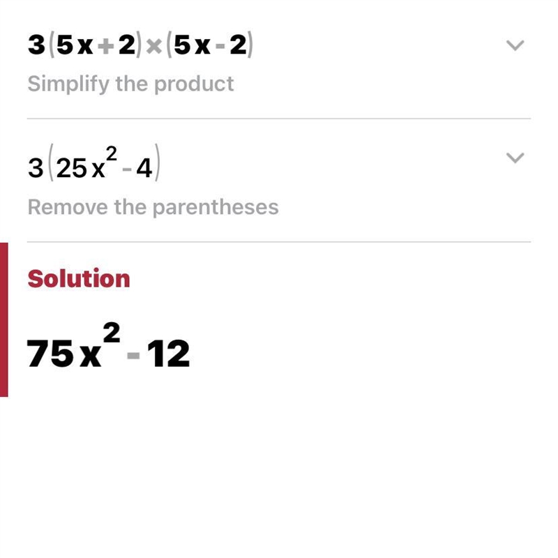 Factor: 3(5x+2)(5x-2)-example-1