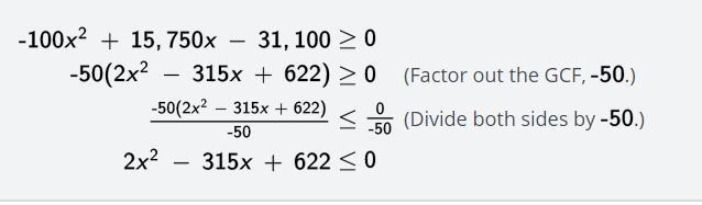 Part C Factor the left side of the inequality by grouping￼￼-example-1