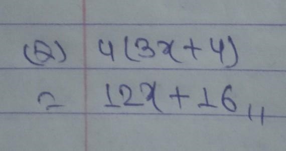 A)4(3х+4) B)- 60(-7 х - 3) With solution please Urgent-example-1