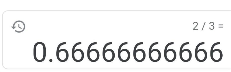 2/3 converted to a decimal then to percent-example-2