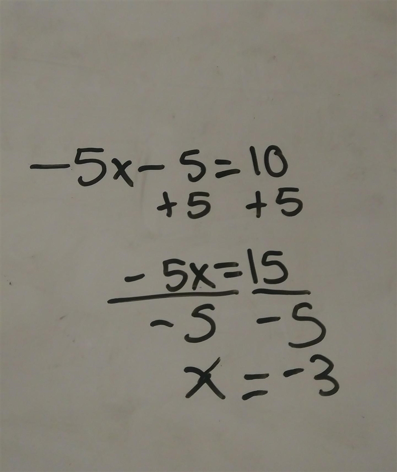 HELP PLSSSS -5|x + 1] = 10-example-1