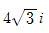 Simplify √-48 Please help-example-1