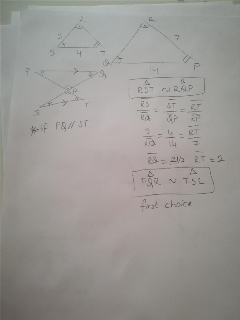 WHAT IS THE TRUE SIMILARITY STATEMENT-example-1