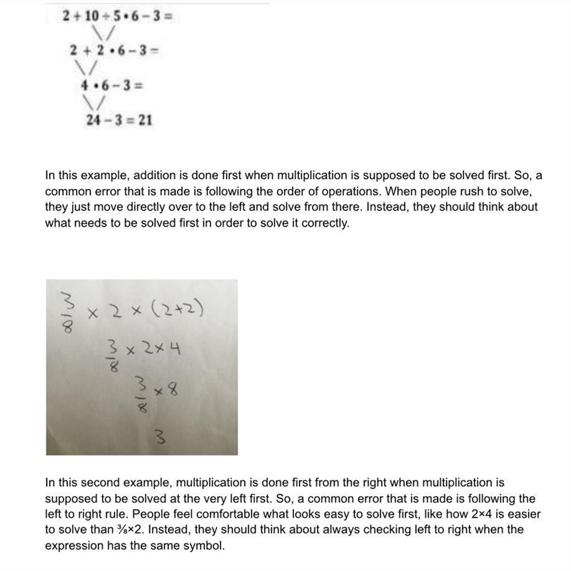 Complete an error analysis for each of the questions below.-example-1