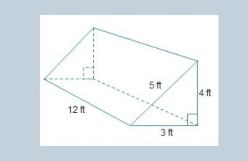 Jess is building a skateboarding ramp in the shape of a triangular prism with the-example-1