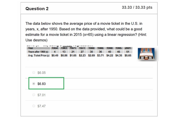 PLEASE HELP!!! 40 POINTS AVAILABLE (PIC FOR 1 AND 2) The data below shows the average-example-2