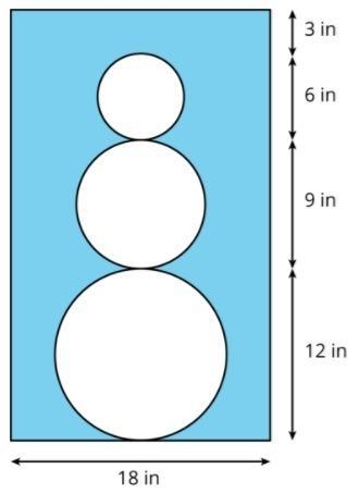 Find the area of the shaded region (everything but the circles). Express your answer-example-1