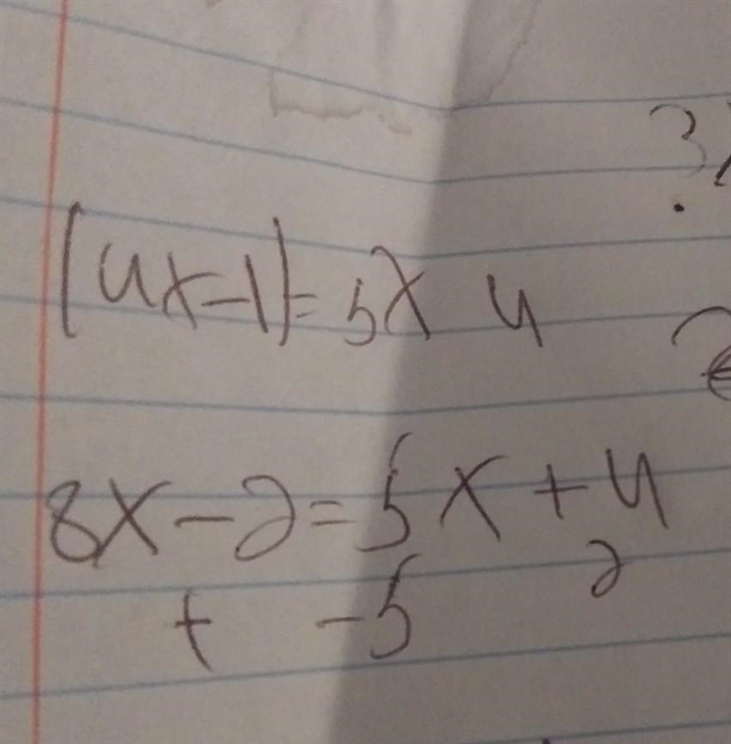 If UW = 4x – 1 and YZ = 5x + 4, what is UW? (I need a answer and steps to stove)-example-1