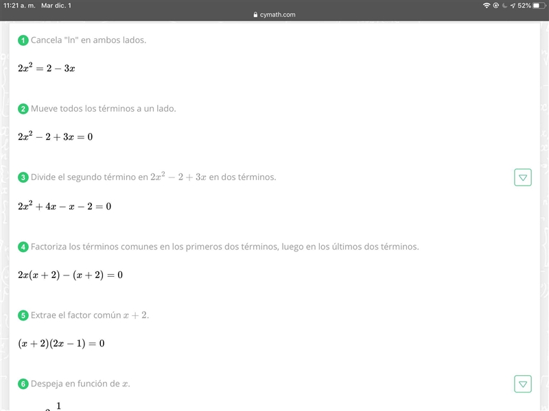 Ln (2x^2) = ln (2-3x)-example-1