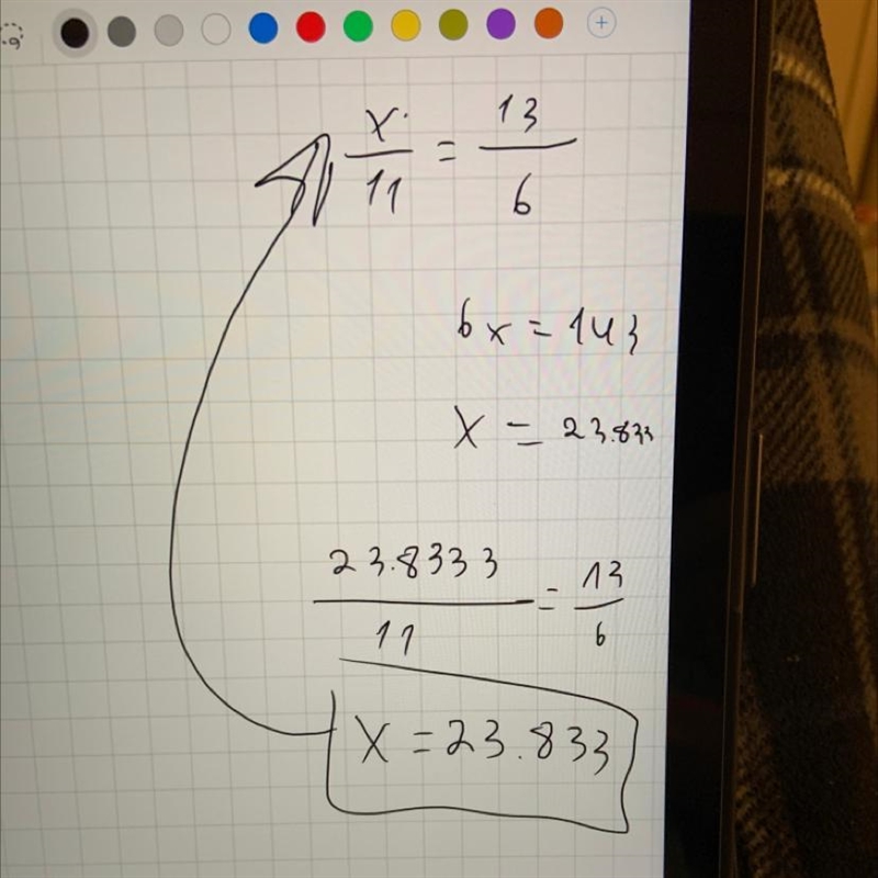 __:11= 1 3 :6 find the missing part (ratio)-example-1