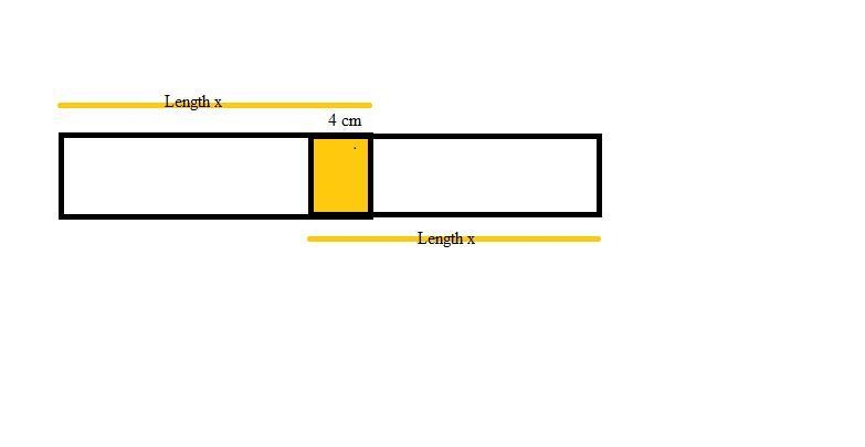 Paul has four paper strips of the same length. He glues two of them together with-example-1