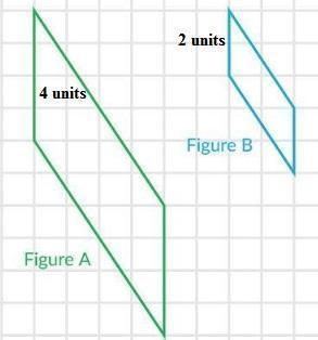 OMGGG PLS HELP PLS I WILL GIVE YOU POINTS AND STUFF PLS HELP MEH Figure A is a scale-example-1