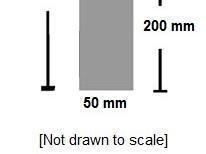 Luke is designing a scale model of a clock tower. The design of the front of the tower-example-1