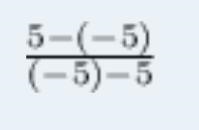 What is the slope of the line that contains the points (5,-1) and (-5,5)​-example-2