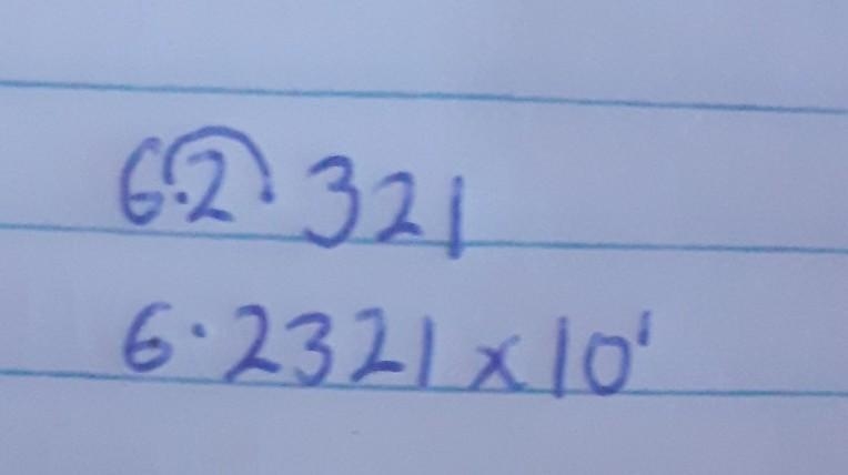 Standard form of 62.321​-example-1